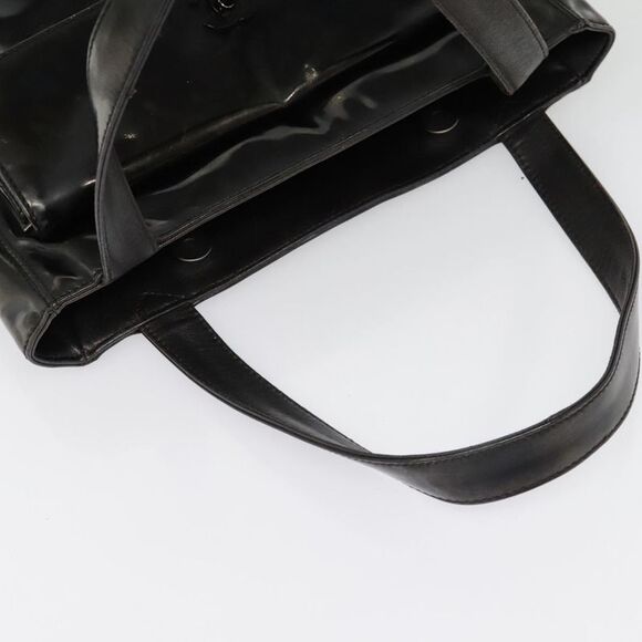 Chanel Coco Mark Black Patent Leather Tote Bag (Pre-Owned) - Picture 16 of 16